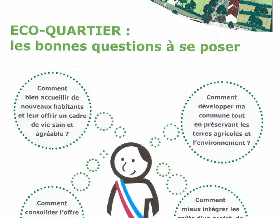 Eco quartier : les bonnes questions à se poser