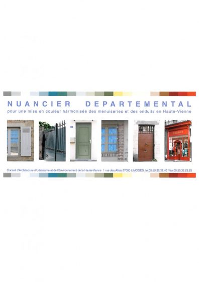 Nuancier départemental de la Haute-Vienne