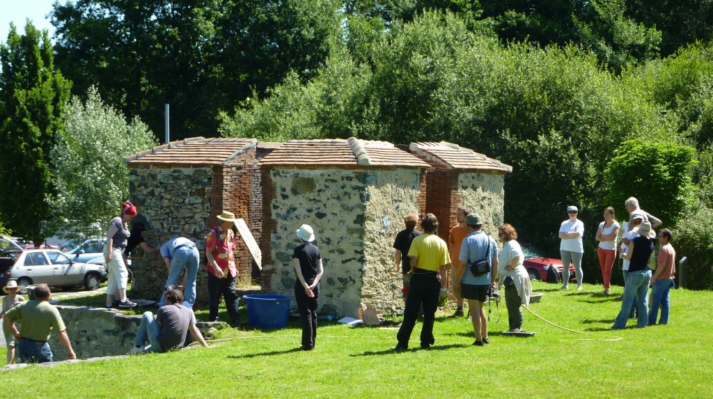 Visite - Ateliers de travail sur l'enduit