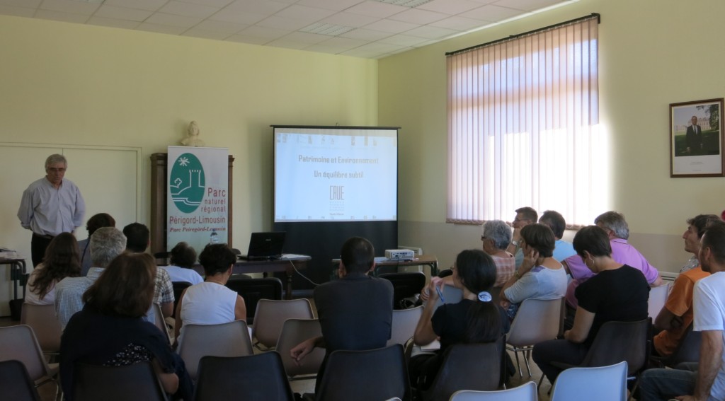 Rencontre publique aux Journées européennes du Patrimoine