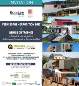 Vernissage & remise du trophée "coup de coeur du public de la construction bois"