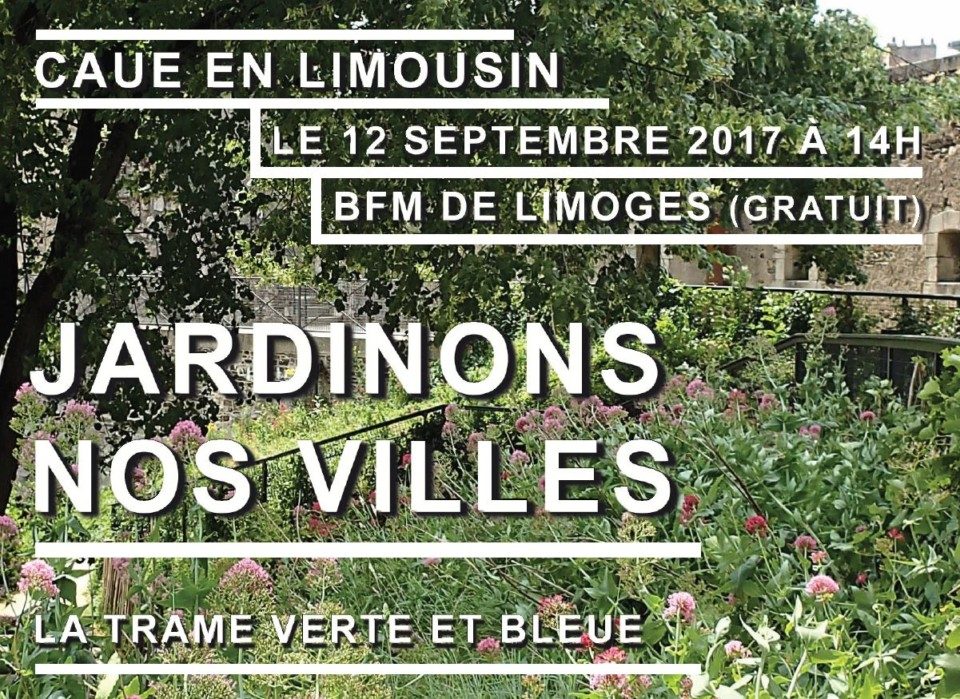 Evenement Jardinons nos villes