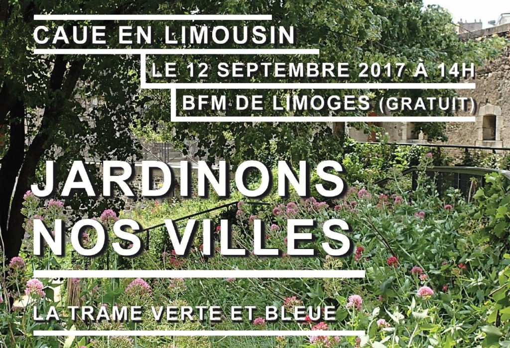 Evenement Jardinons nos villes